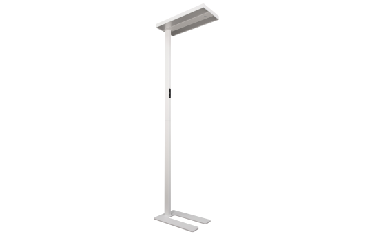 LED-Schreibtisch-Stehleuchte ROLF KERN „Smart-Pro“ mit Touch Display, PIR & Tageslicht-Sensor