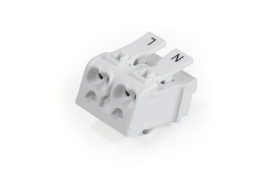 Lüsterklemme McPower mit Betätigungshebel, 0,75-2,5mm², max. 16A
