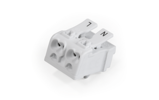 Lüsterklemme McPower mit Betätigungshebel, 0,75-2,5mm², max. 16A
