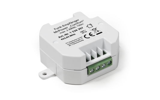 Funk-Empfänger McPower ''Comfort'', max. 2.300W, max. 70m