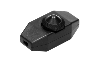 Schnur-Zwischendimmer schwarz, stufenlos, 80W