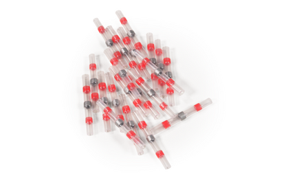 Lötverbinder McPower, Ø2,7mm - rote Markierung, 0,5-1,0mm² Kabel, 20er-Pack