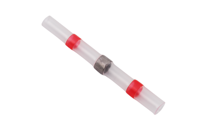 Lötverbinder McPower, Ø2,7mm - rote Markierung, 0,5-1,0mm² Kabel, 20er-Pack