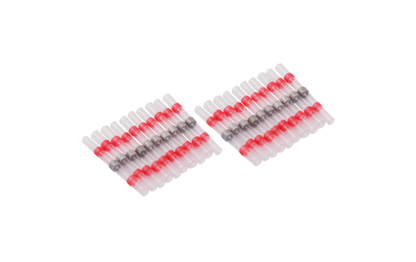 Lötverbinder McPower, Ø2,7mm - rote Markierung, 0,5-1,0mm² Kabel, 20er-Pack