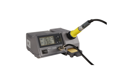 Digitale Lötstation McPower ''LS-450 digi'', 230V / 50 Hz, 48W-Lötkolben, grau