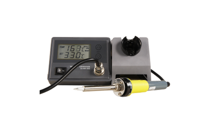 Digitale Lötstation McPower ''LS-450 digi'', 230V / 50 Hz, 48W-Lötkolben, grau