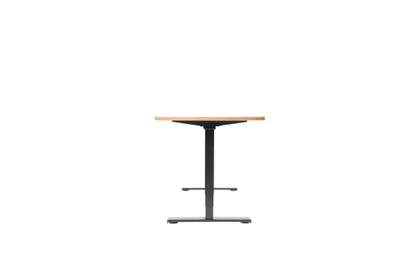 Schreibtisch Imstande, business-b + Tischplatte Sperrholz Platinweiß 180x80cm