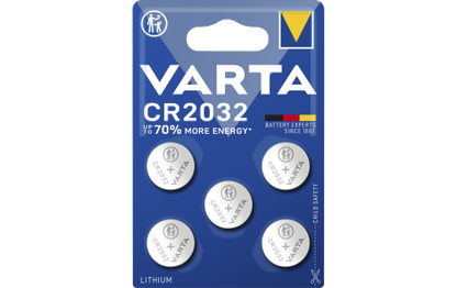Lithium-Knopfzelle VARTA ''Electronics'' CR2032, 3V, 5er-Pack