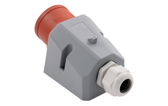 CEE-Stecker McPower, Wandmontage, IP44, 415V, 16A, 5-polig, IP44