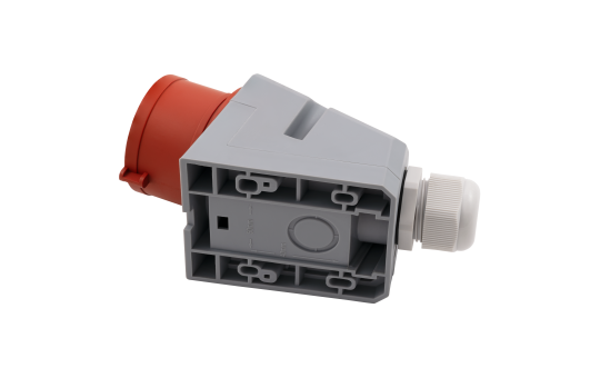 CEE-Stecker McPower, Wandmontage, IP44, 415V, 16A, 5-polig, IP44