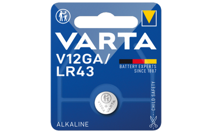 Batterie Alkaline, Knopfzelle, VARTA, V12GA, 1.5V, Electronics, Retail Blister