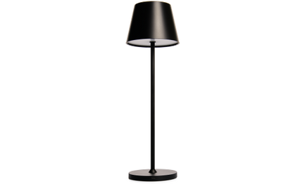 LED-Tischleuchte ROLF KERN „Club“ 38cm, schwarz, Akku, dimmbar