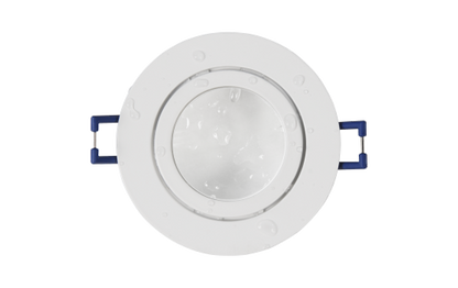 Einbaurahmen McShine ''DL-54'' rund, Clip-Verschluss, IP44, weiß