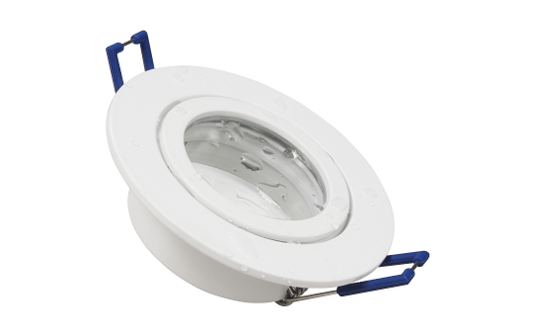 Einbaurahmen McShine ''DL-54'' rund, Clip-Verschluss, IP44, weiß