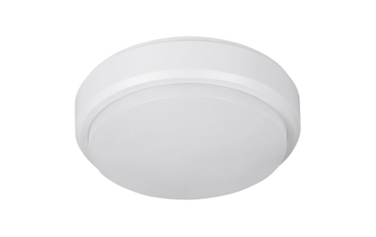 LED-Feuchtraumleuchte Rund IP54, 550lm, 4000K, 8W, 176x50mm, neutralweiß