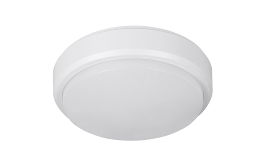 LED-Feuchtraumleuchte Rund IP54, 550lm, 4000K, 8W, 176x50mm, neutralweiß