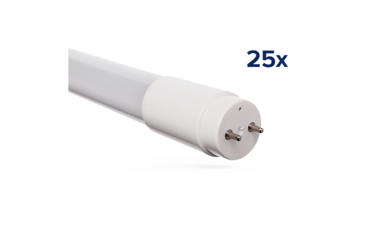 LED-Röhren, T8, 17W, G13, 1900lm, 270°, 120cm, 4000K, neutralweiß, 25er-Pack