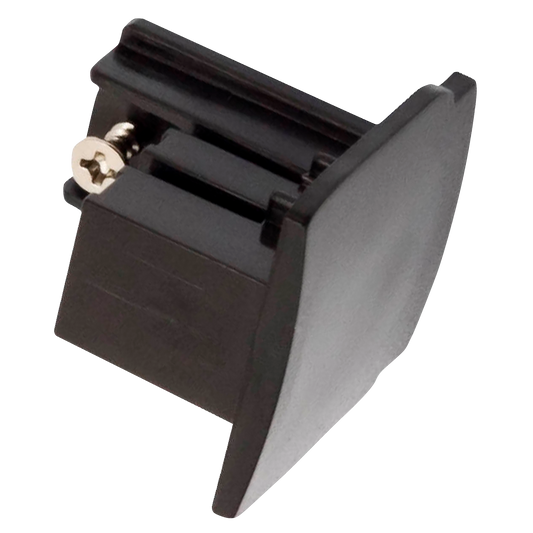 Endkappe ''SPS2'' für 3-Phasen-Schienensystem, schwarz