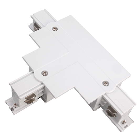 Unterputz-Steckverbinder ''SPS'', 230V, IP20, 111x36x165mm, T rechts, weiß