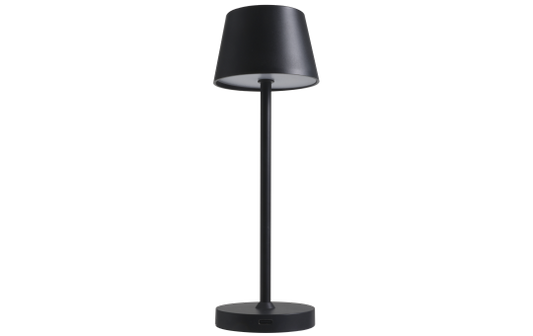 LED-Tischleuchte ROLF KERN „Club Nano“ 21cm, schwarz, Akku, dimmbar