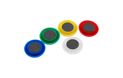Magnet-Set McPower, ØxH 30x10mm, 10 Stück