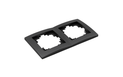 Rahmen McPower ''Flair'', 2-fach, anthrazit, 33er-Pack
