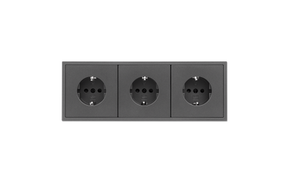 Steckdosen Set McPower Shallow ''Beginner 3S-Profi'' 4-teilig, Steckanschluss