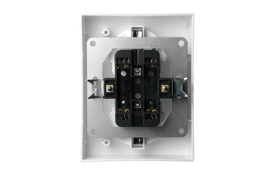 Schutzkontakt-Steckdose McPower ''Flair'' 2-fach, 250V~/16A, weiß