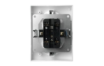 Schutzkontakt-Steckdose McPower ''Flair'' 2-fach, 250V~/16A, weiß