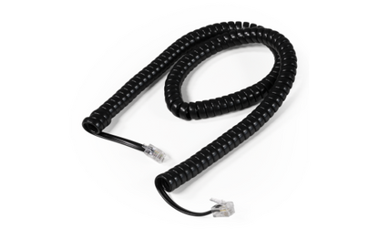 Telefonhörer-Spiralkabel McPower, RJ10-Stecker (4P4C) > RJ10-Stecker (4P4C), 4m
