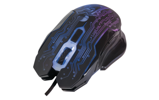Maus, Gaming Mouse, USB 6-Button, 2400dpi