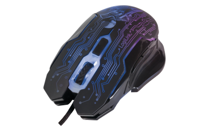 Maus, Gaming Mouse, USB 6-Button, 2400dpi