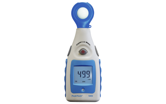 Luxmeter Peaktech ''P5165'', 2000 Counts, LCD Anzeige, Hintergrunbeleuchtung