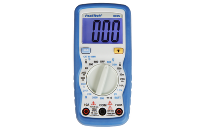 Digital-Multimeter PeakTech ''P1035'', 2000 Counts, 600V AC/DC, 10A DC