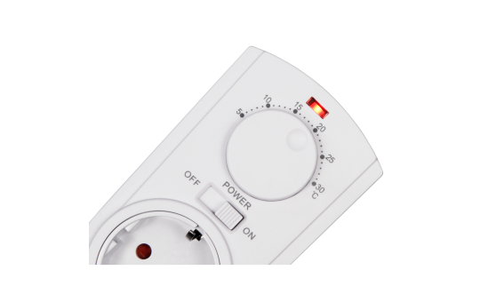 Steckdosen-Thermostat McPower ''TCU-330'' 5-30°C, max. 3500W, 230V