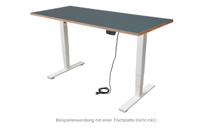 Tischgestell imstande ''business-w'' max. 125kg, Breite 100-170cm, Höhe 62-128cm
