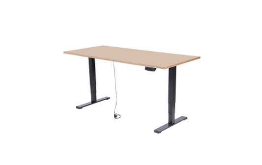 Schreibtisch imstande, Gestell business-b + Platte 120x60cm Powder