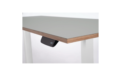 Schreibtisch imstande, business-w + Platte 140x60cm Ash