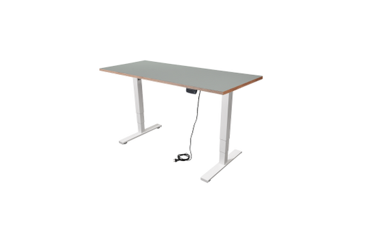 Schreibtisch imstande, business-w + Platte 140x60cm Ash