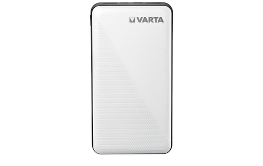 Akku Powerbank, VARTA, 5V/15.000mAh, Energy, weiß, 2xUSB-A/Micro-B/-C