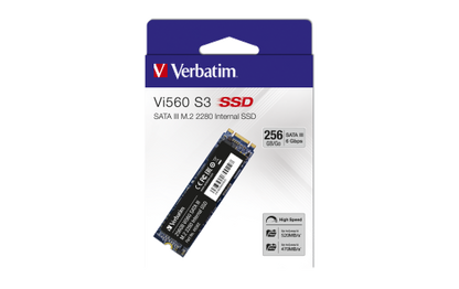 SSD 256GB Verbatim, SATA-III, M.2 2280, Vi560 S3