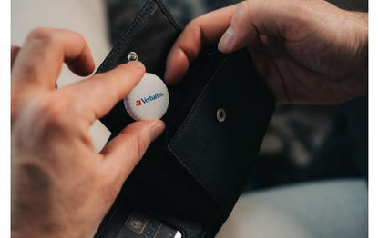 Bluetooth Tracker Verbatim My Finder ''MYFC-02BW'' für Apple ''Wo ist?'', 2er-Pack