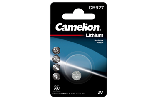 Knopfzelle CAMELION, CR927 3,0V, Lithium, 1er-Blister