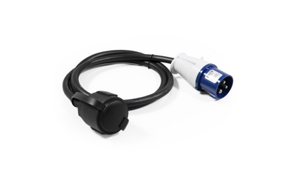 CEE-Stecker auf Schutzkontakt-Kupplung, McPower, 1,5m H07RNG 3G2,5, 230V, IP44