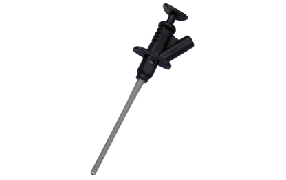 Klemmprüfspitze McPower ''PS 45'', 4mm Buchse, schwarz