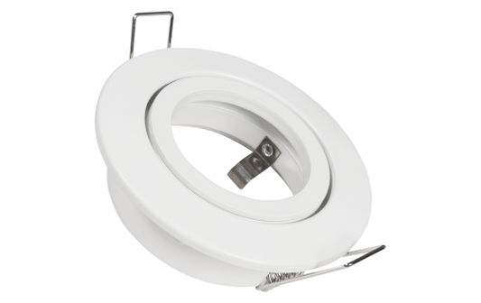 Einbaurahmen McShine ''DL-248w'' rund, Ø82mm, schwenkbar, Clip Verschluss