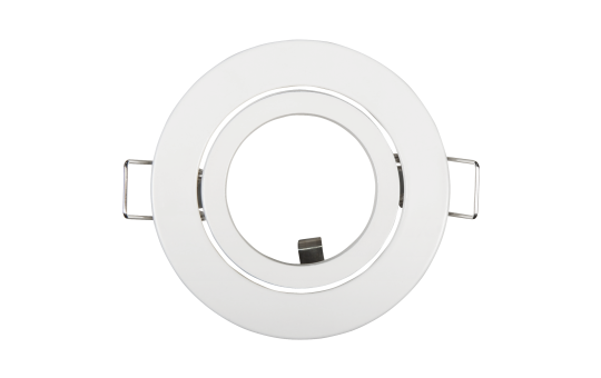 Einbaurahmen McShine ''DL-248w'' rund, Ø82mm, schwenkbar, Clip Verschluss