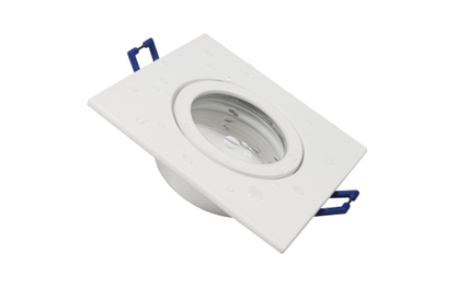 Einbaurahmen McShine ''DL-54'' eckig, Clip-Verschluss, IP44, weiß