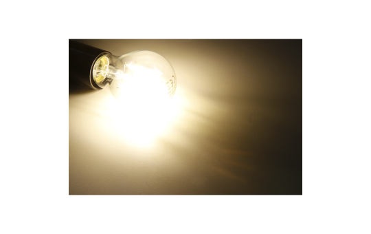 LED Filament Glühlampe McShine ''Filed'', E27, 2W, 260 lm, warmweiß