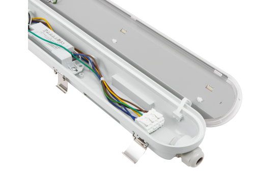 LED Feuchtraumleuchte McShine ''FL-215'', IP65, 7.200lm, 4000K, 48W, 150cm, neutralweiß